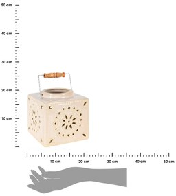 LAMPÁŠ KIM2 16X16,5 CM SVETLOBÉŽOVÁ