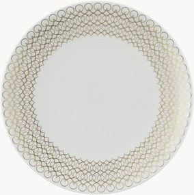 Dezertné taniere z kostného porcelánu Jade, 6 ks