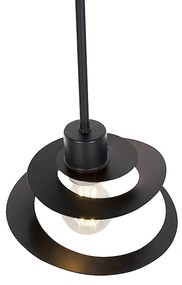 Dizajnové závesné svietidlo so špirálovým tienidlom 20 cm - Scroll