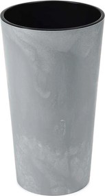 PLASTOVÝ KVETINÁČ URBANIKA 57X30 CM IMITÁCIA BETÓNU SIVÁ