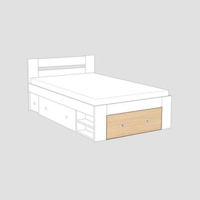 BTC LARISA UP ČELO 2: 120x200 Varianta: VICENZA