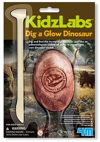 Vykopávka - svietiaci dinosaurus