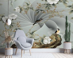 Gario Fototapeta Vták na vetve Materiál: Vliesová, Rozmery: 250 x 175 cm