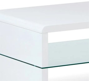 Autronic BONTEC Konferenčný stolík 110x60cm, mdf, biela, AHG-402 WT Farba: Biela