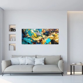 Obraz - Textúrovaná olejomaľba (120x50 cm)