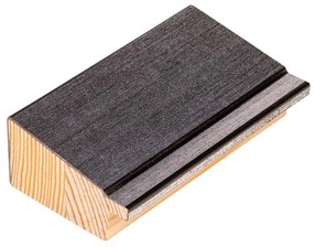DANTIK rám na obraz 40x50 | Artdeco starostříbrná (Plexi Čiré)