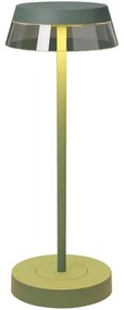 Redo 90309 - LED Stmievateľná stolná lampa ILUNA LED/2,5W/5V 3000 mAh IP65 zelená