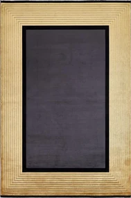 Koberec Arte Norwalk Frame zlatý