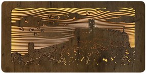 Podsvietený obraz Hrad na batériu