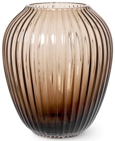 KÄHLER Sklenená váza Hammershøi Walnut 18,5 cm