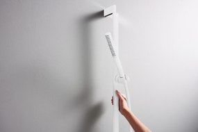 Hansgrohe Pulsify S, tyčová ručná sprcha 100 1jet EcoSmart, biela matná, HAN-24125700