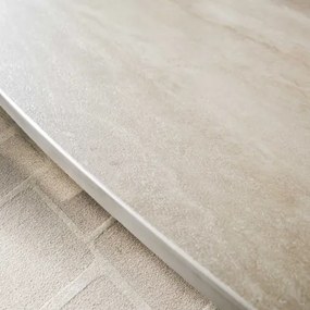 Konferenčný stôl 45-78 Romano 135x70cm 3D Ceramic Travertine  - Komfort-nábytok