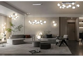 Wofi 8014-207 - LED Stolná lampa NANCY 2xG9/3,5W/230V lesklý chróm