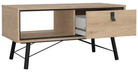 Konferenčný stolík v prírodnej farbe 48x102 cm Ry – Tvilum