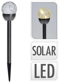 Sada solárnych LED lámp Glassball 5 ks