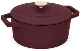 BerlingerHaus Pekáč liatinový s pokrievkou Leonardo 24 cm, 24 cm