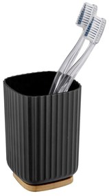Čierny pohárik na kefky Wenko Rotello