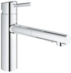 Grohe Concetto New drezová batéria s vyťahovacou sprškou chróm 30273001 G30273001