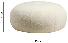 Taburet Tina Bouclet White