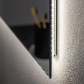Brilagi - LED kúpeľňové zrkadlo LUCE LED/28W/230V 60x80 cm IP44 CRI 90 stmievateľné + CCT