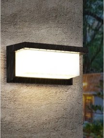 LED stmievateľné nástenné svietidlo NEELY 1xE27/6W/230V 2700-6500K IP54 čierne