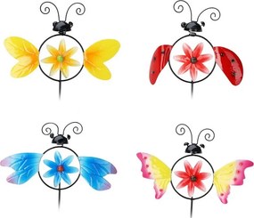 Set hmyzích zápichov s vrtuľkou 67 cm
