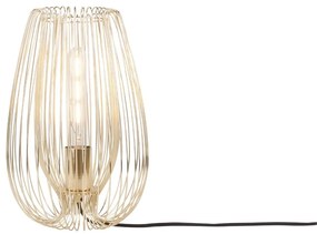 Stolová lampa v zlatej farbe Leitmotiv Lucid