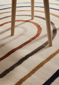 Hanse Home, Detský koberček Adventures 106212 Cream Multicolor, 120x170, biela, detská izba