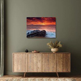 Sklenený obraz mora (70x50 cm)