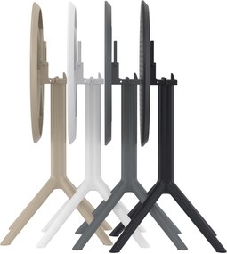 Skladací stôl Sky round - taupe