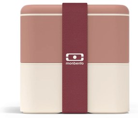 monbento Desiatový box Monbento Square Pink Moka 1,7 l