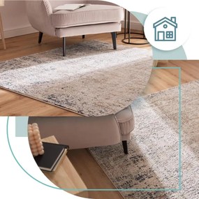 Koberec Pula Z285B svetlosivý / béžový