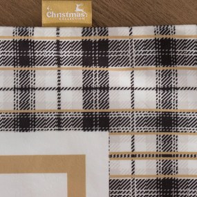 VIANOČNÝ OBRUS ANGEL 85X85 CM VZOROVANÝ