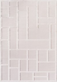 Kusový koberec Doha 1657 Cream, 160x230, biela, chodba / predsieň, Ayyildiz