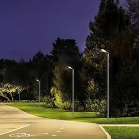 BRILAGI - LED vonkajšia pouličná lampa URBANLIGHT LED/100W/230V sivá IP65