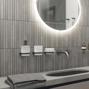 NIMCO MAC 2905831C-T-90-Nástenný dávkovač mydla a stojan na kefky MAYA 320 ml