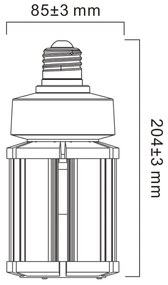 Sylvania LED žiarovka E27, 36 W, 4 000 K, 4 500 lm