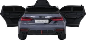 Elektrické autíčko Audi RS6 Avant GT sivé