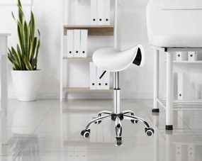 Kozmetická stolička STRATUM - biela