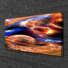 Obraz na plátne Abstrakcie vesmír 125x50 cm