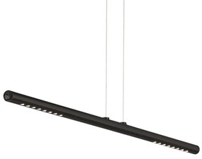 TECNOLUMEN LUM S závesná lampa, 85 cm, čierna