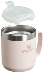 Svetloružový termo hrnček z nehrdzavejúcej ocele 350 ml Stay-Hot Camp Mug Rose Quartz – Stanley