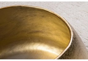 Konferenčný stôl Stone 44852 75x52cm Gold  - Komfort-nábytok