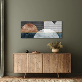 Obraz - Tvary a textúry (120x50 cm)