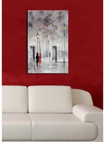 Nástenné hodiny Abstract YYCS-1, 45 x 70 cm