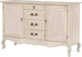 Komoda Venezia 150 cm z masívu béžová