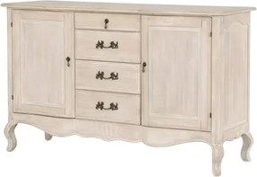 Komoda Venezia 150 cm z masívu béžová