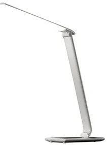 Solight LED stolná lampa stmievateľná, 12W, voľba teploty svetla, USB, biela