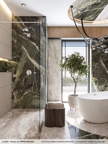 Deante Sprchová zástena Walk-In Kerria Plus 120 cm - KTS 032P - bez vaničky