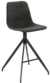 Tmavosivé barové stoličky v súprave 2 ks 84 cm Monaco – House Nordic